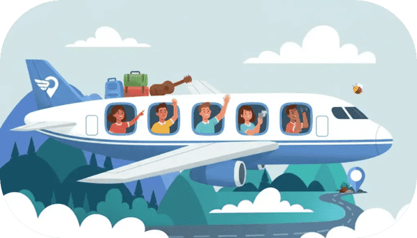 Travel illustration
